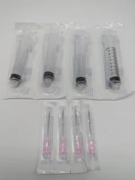 Sterile 10ml Syringe with 18 Gauge Needle